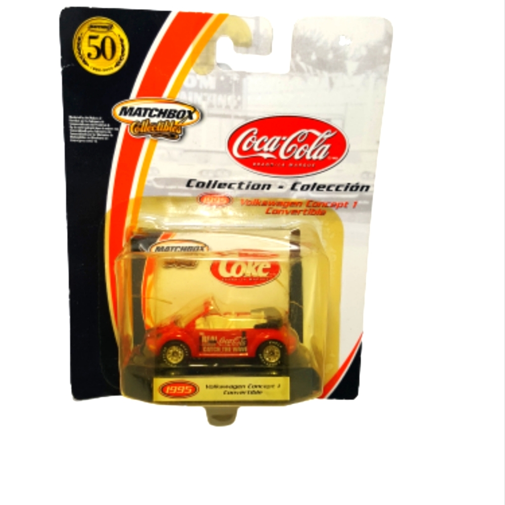2001 Matchbox coca-cola series 1995 voltswagon.